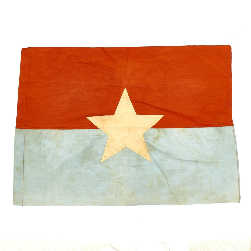 Original Vietnam War North Vietnamese Army Viet Cong Flag - 31 x 23 Original Items