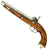 Original Belgian Flintlock Naval Pistol Converted to Percussion circa 1810 - 1820 - Liège Marked Original Items