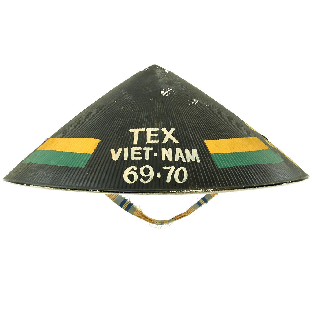 Original U.S. Vietnam War Conical Hat 18th Military Police Brigade Criminal Investigation Detachment Original Items