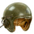 Original U.S. Korean War / Early Vietnam War Tanker Company Commander’s Helmet - Converted Football Helmet Original Items