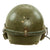 Original U.S. Korean War / Early Vietnam War Tanker Company Commander’s Helmet - Converted Football Helmet Original Items