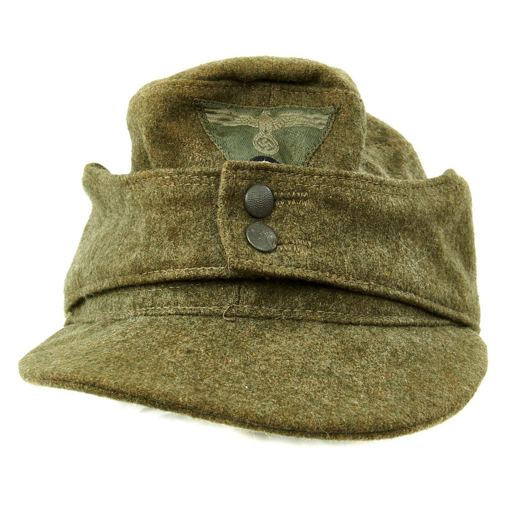 Original German WWII Heer Army M43 Field Cap - RBNr Marked Original Items