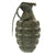 Original U.S. WWII MkII De-Militarized Pineapple Grenade - Inert Original Items