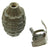 Original U.S. WWII MkII De-Militarized Pineapple Grenade - Inert Original Items