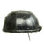 Original WWII Canadian Tanker Crash Helmet with Earphone "Scrum" - Size 6 7/8 Original Items