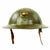 Original WWI U.S. Marine Corps M1917 Doughboy Helmet with Liner - Repainted Original Items