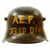 Original WWI AEF 33rd Division Captured Austro-Hungarian M17 Helmet by Berndorfer Original Items