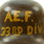 Original WWI AEF 33rd Division Captured Austro-Hungarian M17 Helmet by Berndorfer Original Items