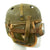 Original U.S. WWII M38 Tanker Helmet by Rawlings with Period Goggles - Size 7 3/8 Original Items