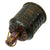 Original Japanese WWII Type 97 Inert Fragmentation Hand Grenade with Fuse dated 1938 and Kanji Markings Original Items