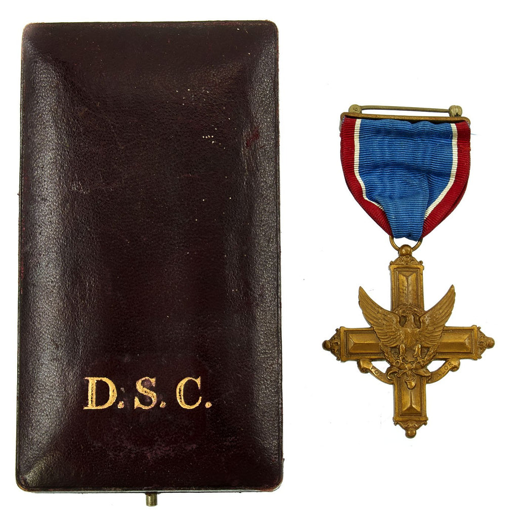 Original U.S. WWI Numbered Distinguished Service Cross with Case Original Items