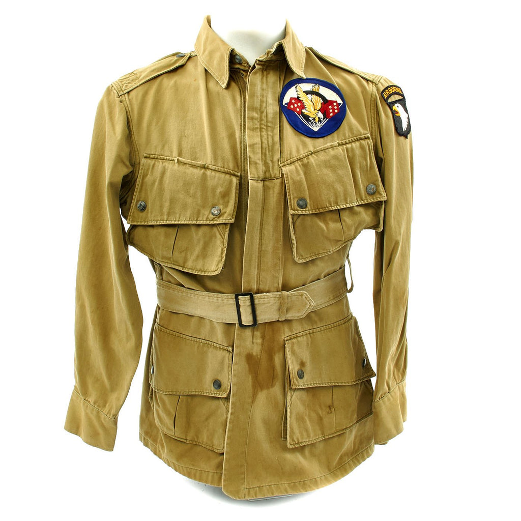 Original U.S. WWII 506th Parachute Infantry Regiment M4192 Paratrooper Jump Jacket - Size 36R Original Items