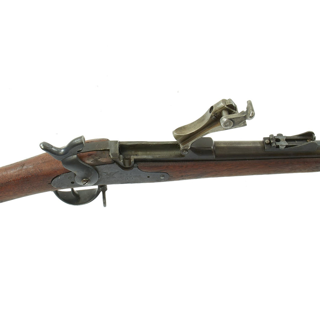 Original U.S. Early Springfield Trapdoor Model 1873 Rifle made in 1876 ...