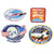 Original U.S. NASA Space Shuttle Challenger Disaster and Columbia Mission Patches - Set of 28 Original Items