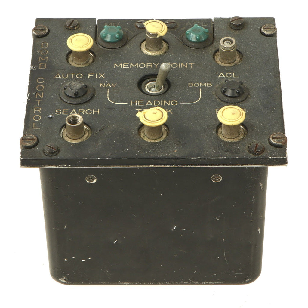 Original U.S. WWII Army Air Force Bomb Control Panel by International Business Machines Original Items