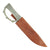 Original U.S. WWII Theatre Made Custom Knuckle Knife with Scabbard named to BAKER Original Items