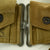 Original U.S. WWII Field Gear Set: M1923 Garand Belt, M1928 Pack, Canteen, Medic Pouch & More Original Items