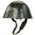 Original Czechoslovakian WWII Vz32 / M32 "Egg-Shell" Helmet Reissued for German Luftschutz Use Original Items