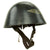 Original Czechoslovakian WWII Vz32 / M32 "Egg-Shell" Helmet Reissued for German Luftschutz Use Original Items