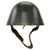 Original Czechoslovakian WWII Vz32 / M32 "Egg-Shell" Helmet Reissued for German Luftschutz Use Original Items