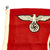 Original German WWII NSDAP Small State Service Flag 19" x 33" - Reichsdienstflagge Original Items