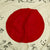 Original Japanese WWII Hand Painted Cloth Good Luck Flag - 29" x 34" Original Items