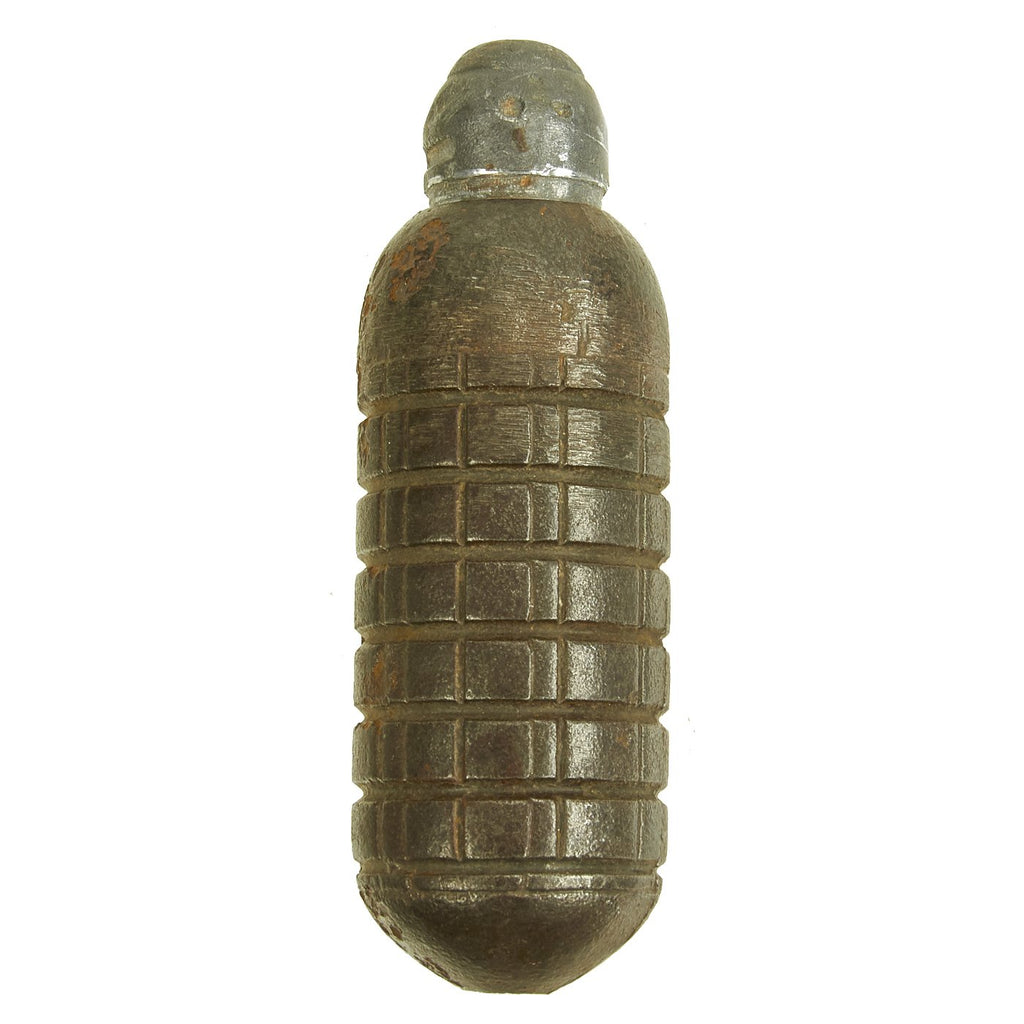 Original Imperial German WWI Inert Karabingranate M 1914 Rifle Grenade with Zinc Fuze Original Items