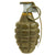 Original U.S. WWII MkII De-Militarized Pineapple Grenade with M10A3 Fuze Original Items