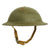 Original U.S. WWII M1917A1 Kelly Helmet with Textured Paint & Chinstrap Original Items