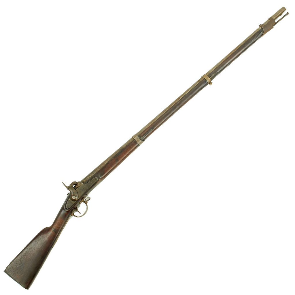 Original U.S. Civil War Era Springfield Model 1842 Percussion Musket by Springfield Armory dated 1844 Original Items