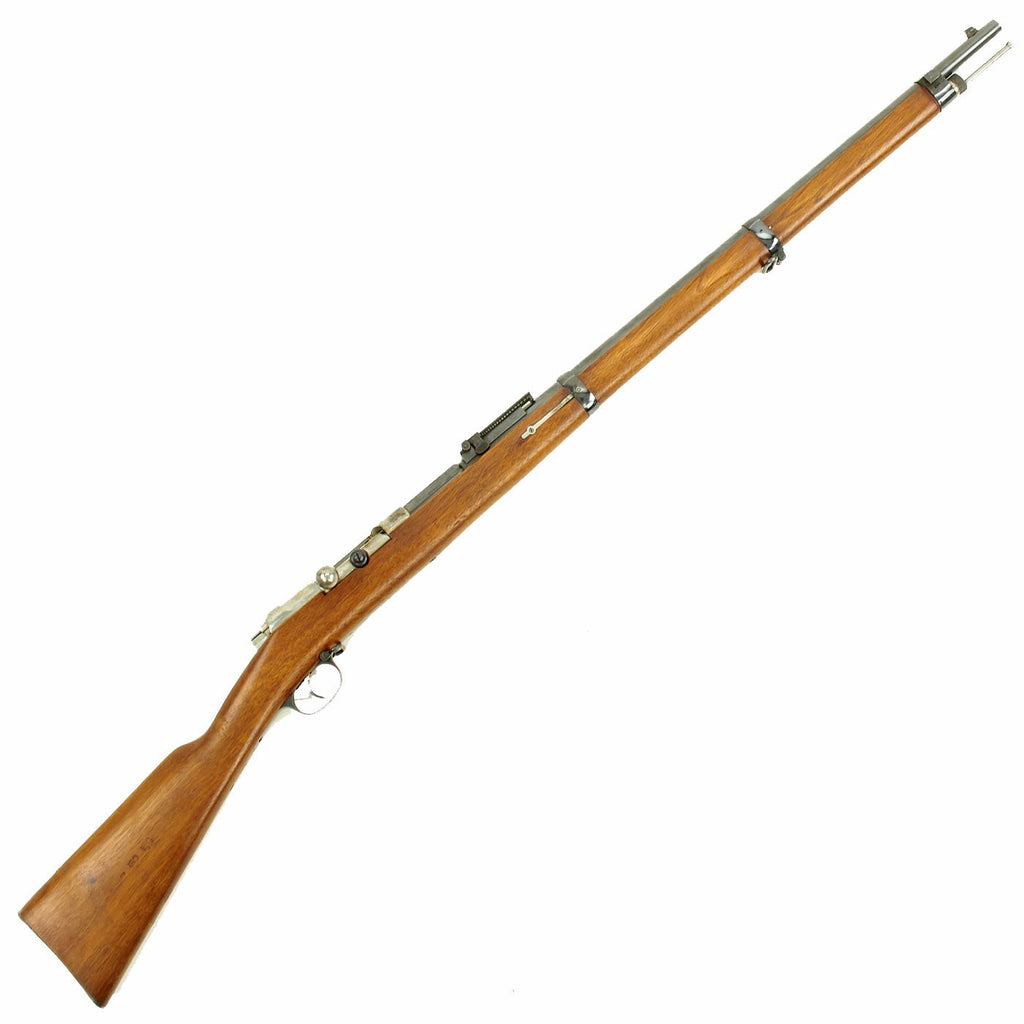 Original German Museum Grade Mauser Model 1871/84 Rifle by Spandau Dated 1888 - Serial No 9744 Original Items