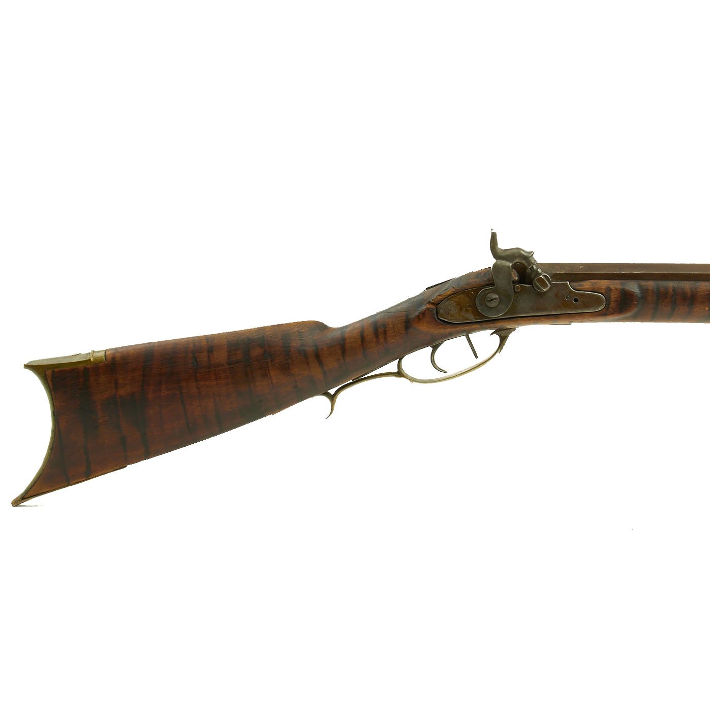 Original U.S. Pennsylvania Percussion Long Rifle with Half Stock & Set –  International Military Antiques