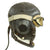 Original German WWII Luftwaffe LKpW101 Winter Flying Helmet with Goggles and AK 39 Wrist Compass Original Items