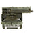 Original German WWII Rare SS Typewriter by Olympia Büromaschinenwerke AG. Original Items