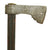 Original Early German Axe with Heavily Engraved Head & Original Haft from the Stephan Mautner Collection Original Items