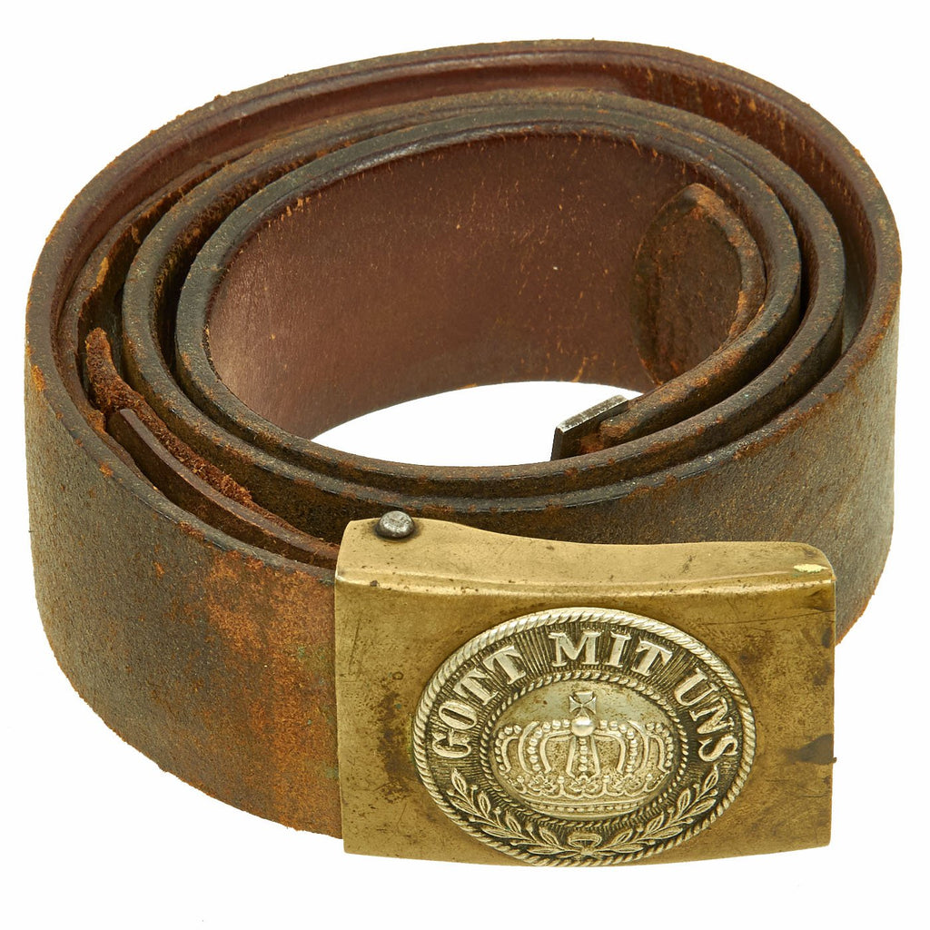 Fire and Lightening Leather Belt