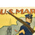 Original U.S. WWI Marine Enlistment Poster - Service on Land and Sea Original Items