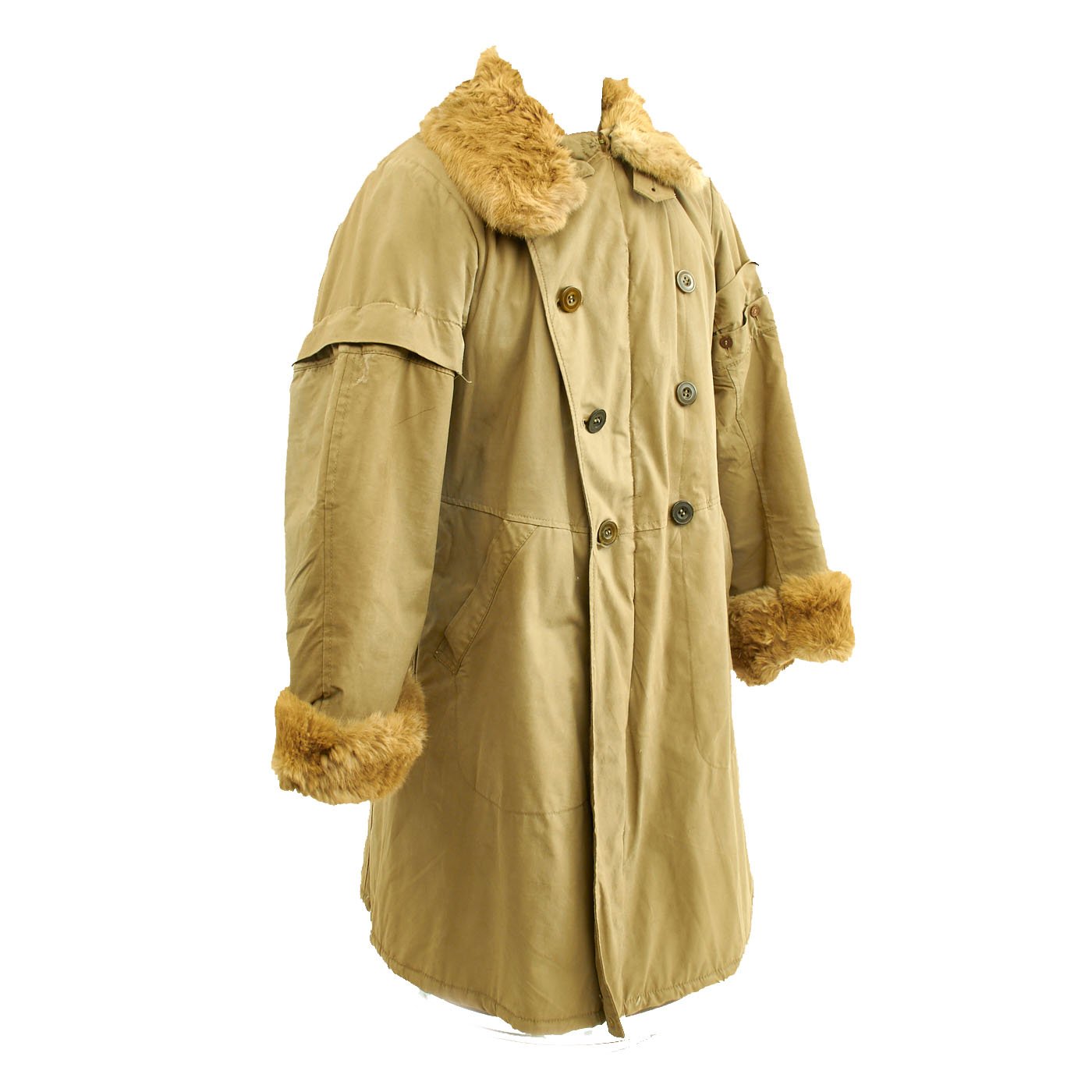 Ww2 german fur 2024 lined winter parka