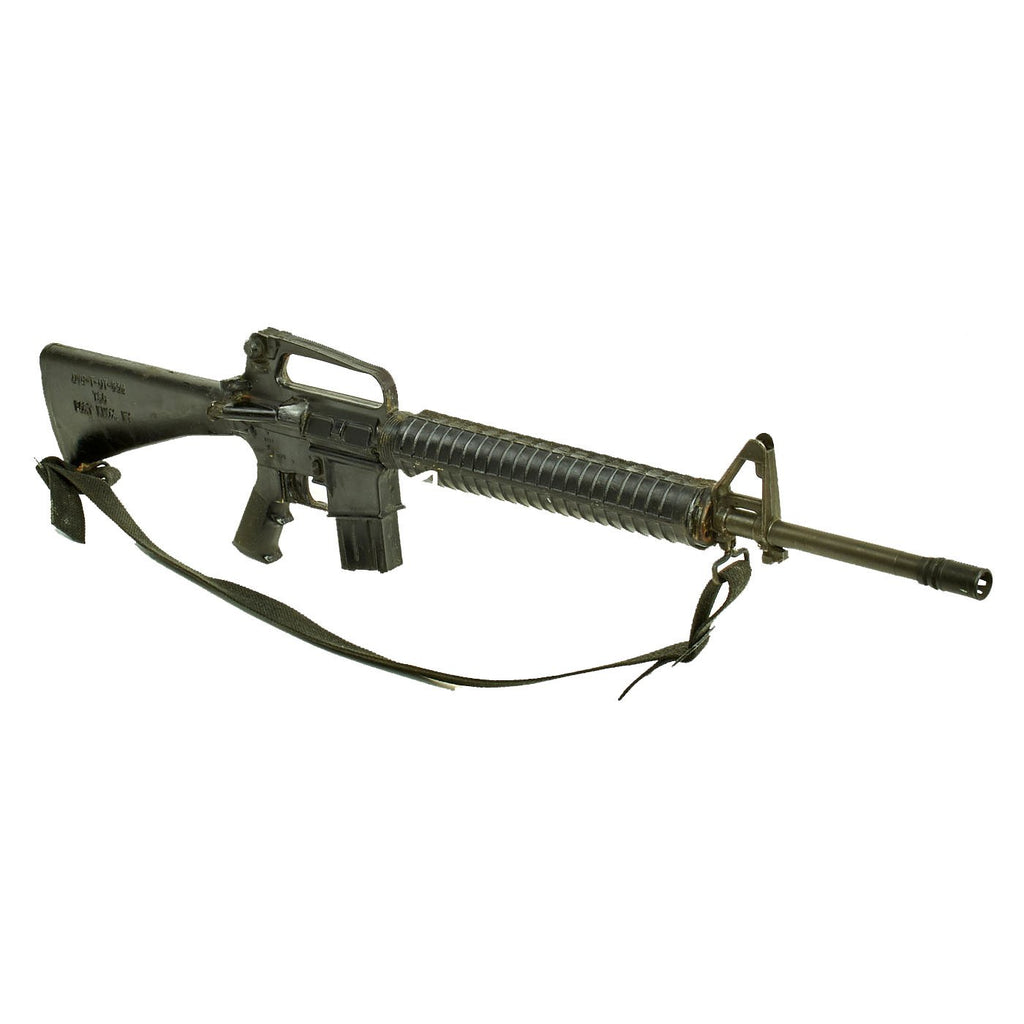 Original U.S. Colt M16A2 AR-15 Rubber Duck Molded Training Rifle marked Ft. Knox with Sling Original Items