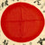 Original Japanese WWII Hand Painted Cloth Good Luck Flag - 30" x 34" Original Items