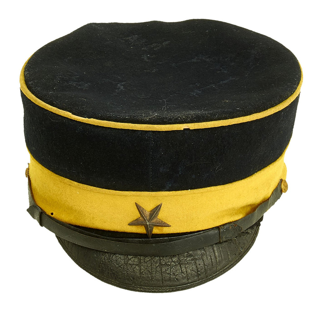 Original Japanese Meiji Era 1886 Pattern Infantry Hat - 1904-05 Russo Japanese War Original Items