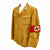 Original German WWII NSDAP Political Leader Zellenleiter Uniform Original Items