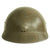 Original French WWII Model 1935 Tanker Armored Vehicle Helmet with Artillery Badge Original Items