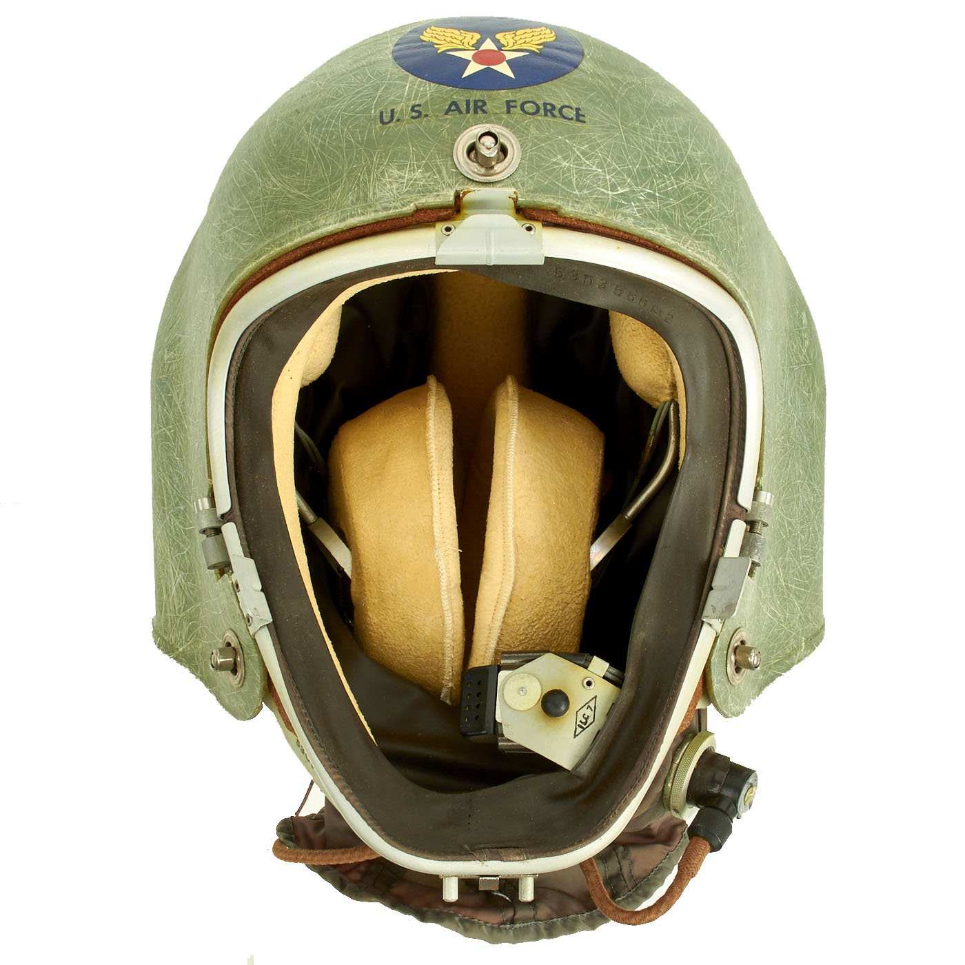 Original U.S. Cold War K-1 High Altitude Partial Pressure Helmet