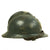 Original Peruvian Army Model 1934 Adrian Pattern Steel Helmet - Missing Liner Original Items