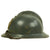 Original Peruvian Army Model 1934 Adrian Pattern Steel Helmet - Missing Liner Original Items