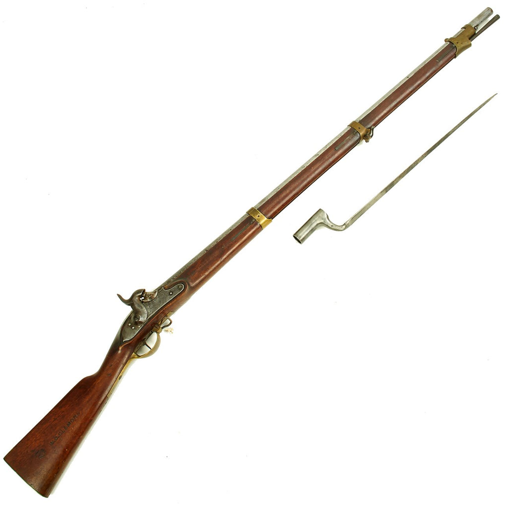 Original U.S. Civil War Prussian Potsdam M-1809 Percussion Musket named to Alabama Confederate Soldier Original Items