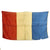 Original WWII French Large Tricolor National Wool Flag - 45" x 82" Original Items