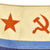 Original Cold War Soviet Flag - Ensign of Auxiliary Vessels of the Soviet Navy - 25" x 38" Original Items