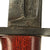 Original British No. 7 Mk. I/L Swivel Pommel Bayonet Fighting Knife by B.S.A. with Red Handle Original Items